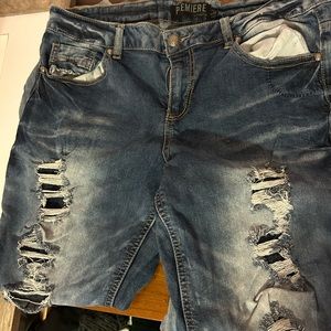 Rue21 Premier acid washed skinny jeans